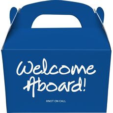 Studio Welcome Aboard Gable Favor Boxes