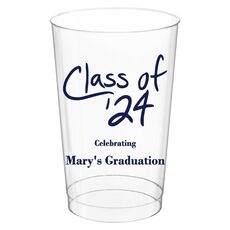 Fun Class of '24 Clear Plastic Cups