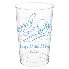 Happily Ever After Clear Plastic Cups
