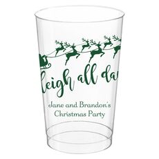 Sleigh All Day Clear Plastic Cups