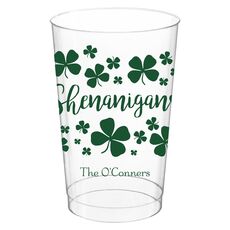 Shenanigans Clear Plastic Cups
