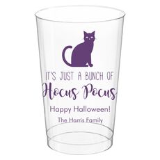 It's A Bunch of Hocus Pocus Clear Plastic Cups