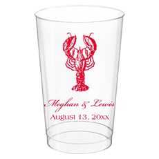 Lobster Clear Plastic Cups