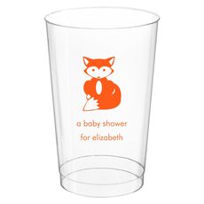 Little Fox Clear Plastic Cups