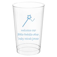 Magical Wand Clear Plastic Cups