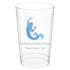 Mermaid Clear Plastic Cups