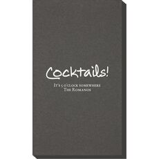 Studio Cocktails Linen Like Guest Towels