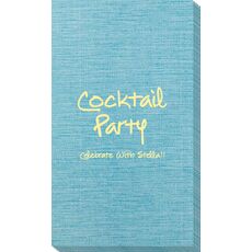 Studio Cocktail Party Bamboo Luxe Guest Towels