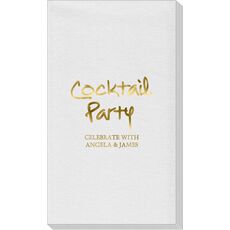Studio Cocktail Party Linen Like Guest Towels
