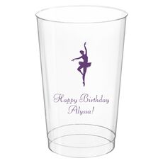 Prima Ballerina Clear Plastic Cups