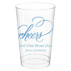 Refined Cheers Clear Plastic Cups