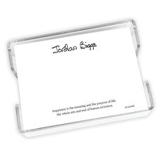 300 Ideas Memo in Anthony Lettering with Holder