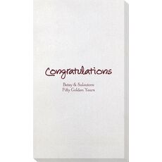Studio Congratulations Bamboo Luxe Guest Towels