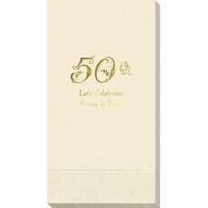 Pick Your Vintage Anniversary Guest Towels