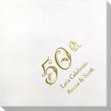 Pick Your Vintage Anniversary Bamboo Luxe Napkins