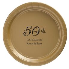 Pick Your Vintage Anniversary Paper Plates