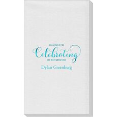 Thanks For Celebrating Any Event Linen Like Guest Towels
