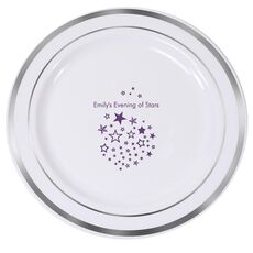 Star Party Premium Banded Plastic Plates