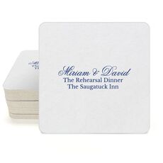 Any Text You Want Square Coasters