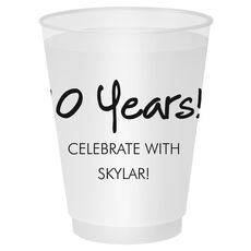 Studio Milestone Year Shatterproof Cups
