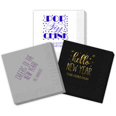 Design Your Own New Year's Eve Napkins