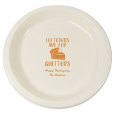 Thanksgiving Leftovers Plastic Plates