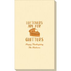 Thanksgiving Leftovers Linen Like Guest Towels