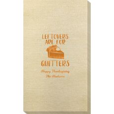 Thanksgiving Leftovers Bamboo Luxe Guest Towels