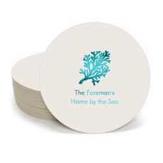 Coral Reef Round Coasters