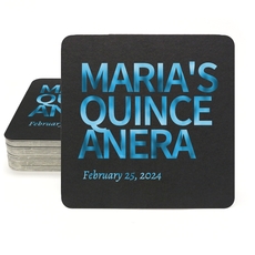 Create Your Own Headline Square Coasters