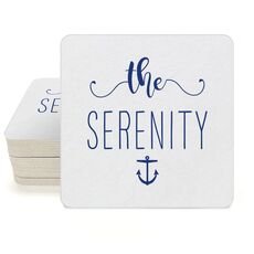 Family Anchor Square Coasters