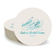 Happily Ever After Round Coasters