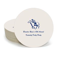 Horserace Derby Round Coasters