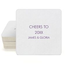 Your Cocktail Square Coasters