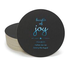 Star Bundle of Joy Round Coasters
