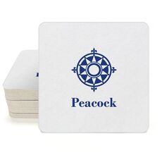 Nautical Starboard Square Coasters