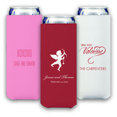 Design Your Own Valentine's Day Collapsible Slim Koozies