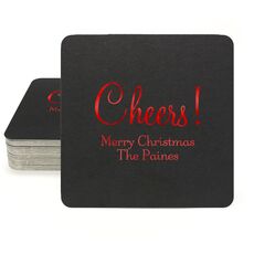 Perfect Cheers Square Coasters