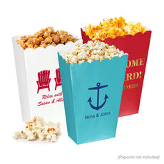 Design Your Own Nautical Theme Mini Popcorn Boxes