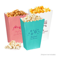 Design Your Own Jewish Celebration Mini Popcorn Boxes
