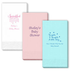 Design Your Own Baby Shower Guest Towels