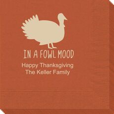In A Fowl Mood Napkins