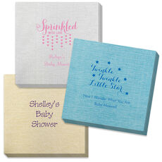 Design Your Own Baby Shower Bamboo Luxe Napkins