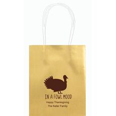 In A Fowl Mood Mini Twisted Handled Bags