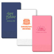 Design Your Own Birthday Guest Towels