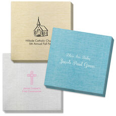 Design Your Own Christian Celebration Bamboo Luxe Napkins