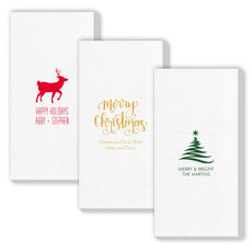 Design Your Own Christmas Deville Guest Towels