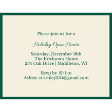 Noble Frame Small Invitations