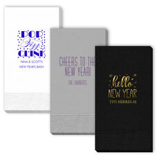 Design Your Own New Year's Eve Guest Towels