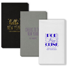 Design Your Own New Year's Eve Linen Like Guest Towels